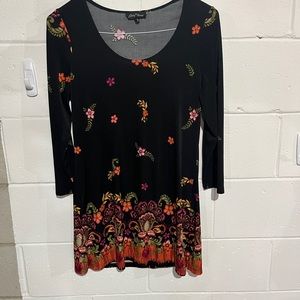 Fall dress knee length light weight